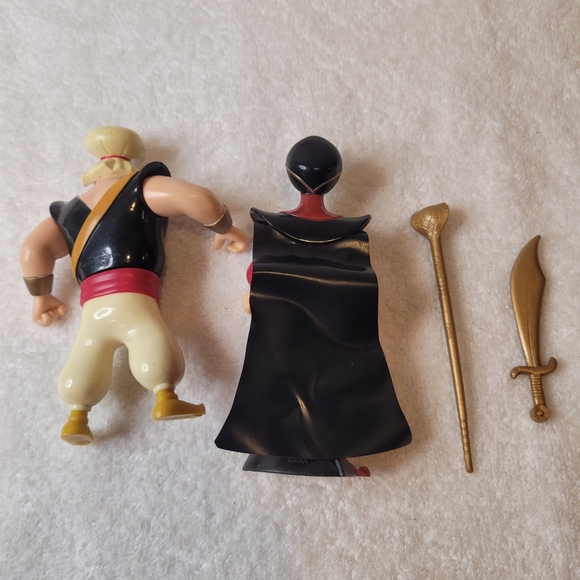 Vintage Disney 18 peice Alladin full cast set action figures and extras - Picture 14 of 16